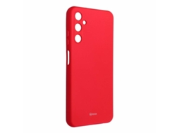 Estojo Gelatina Colorido Vivo para Samsung Galaxy A05 S ROAR Rosa