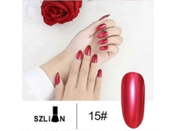Esmalte Em Gel Espelhado Dourado E Prateado Para Unhas Artísticas Com Glitter Ouro Rosa Champanhe Gel Uv Para Unhas Gusshious