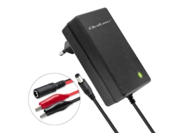 Carregador QOLTEC para Bateria Agm/gel 6v 12v com Indicador Led