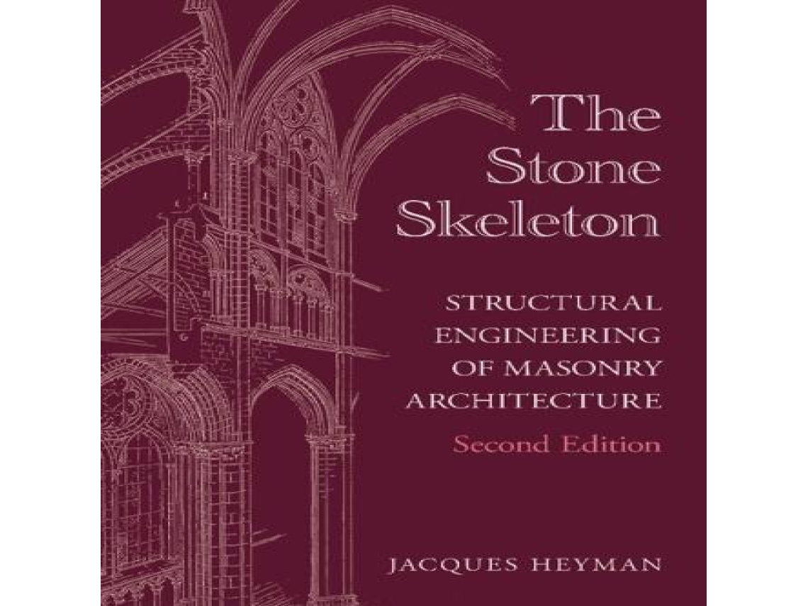 Livro The Stone Skeleton de Jacques Heyman (Inglês)