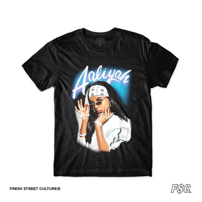 T-shirt Rockinstone Aaliyah(3xl)