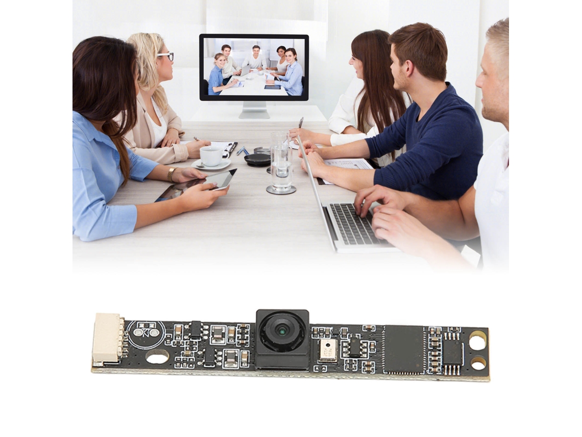 Placa De Módulo De Câmera Usb 12mp Sem Ruído, Imagem Hd, Placa De Módulo De Câmera Web Para Videoconferência Brilvibera