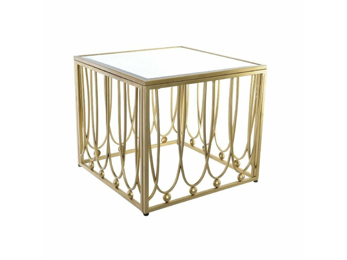 Mesa de Apoio DKD HOME DECOR (Metal - 57 x 57 x 52 cm)