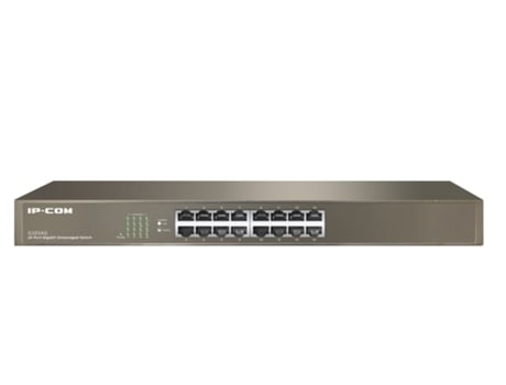 IP-COM Networks G1016G switch de rede Não-gerido L2 Gigabit Ethernet (10/100/1000) 1U Bronze