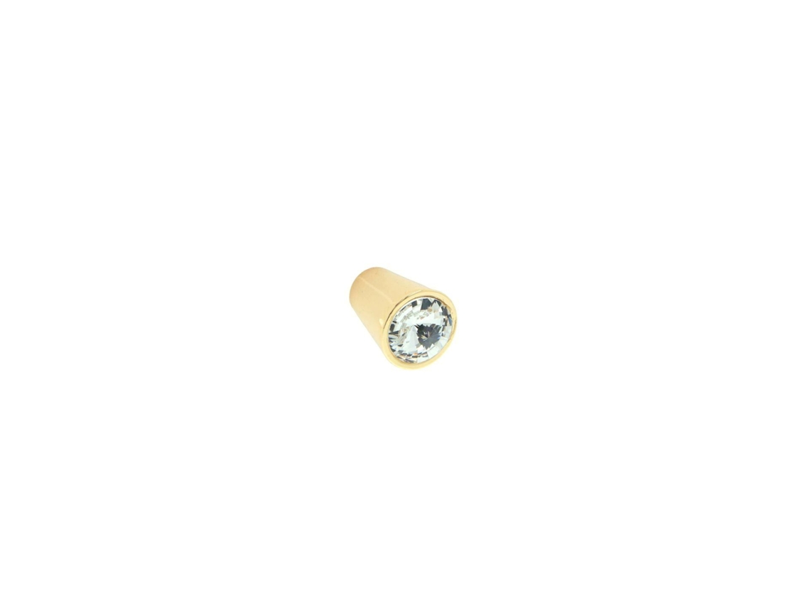 Puxador para Móveis HARDWAREXCHANGE em Zamac com 17mm de diâmetro, Ouro, conjunto de 25