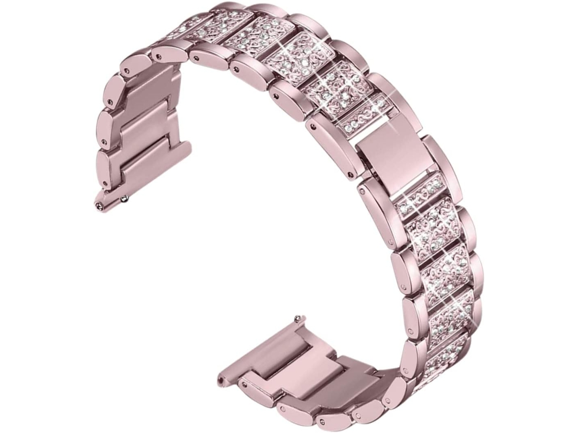 Pulseira De Metal Substituição Para Relógio, Confortável E Elegante,