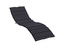 Sun Lounger Cushion, Sun Lounger Cushions Vidaxl Preto Poliéster (200 X 60 X 4 Cm)