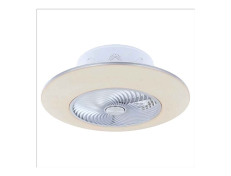 Ventilador ARASHI DC iluminação LED branca 3 temperaturas controle remoto ACB