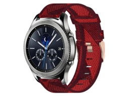 Pulseira De Nylon Trançado De 22 Mm Para Samsung Gear S3 Classic