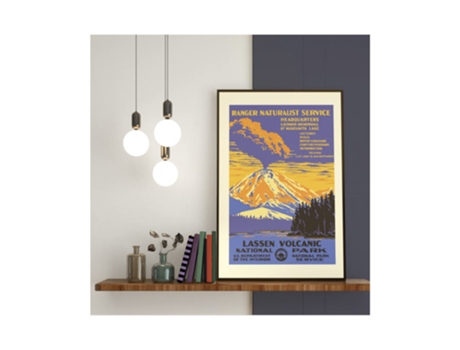 Cartaz PLAKAT Volcanic