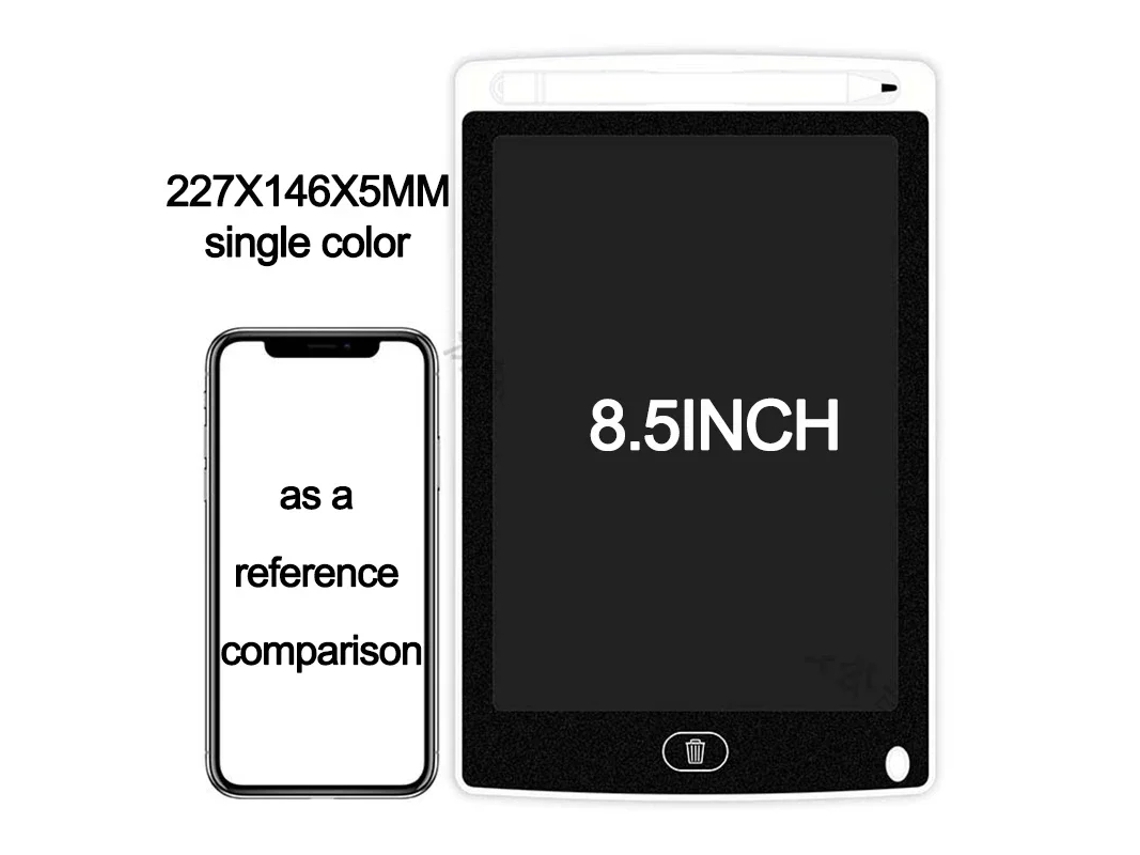 Tablet De Desenho Lcd 4,4/8,5 Polegadas Para Crianças, Ideal Caligrafia, E Esboços. Brinquedo Divertido Crianças. Aquaforge