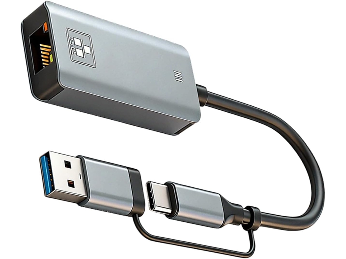De 2500 Rede Rj45 Para Usb Tipo C, Internet Laptop E Desktop,