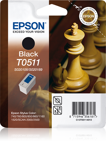 Tinteiro EPSON C13T05114010 Preto