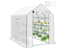 Estufa de Jardim resistente aos Raios Uv, 200x76x168cm BTFORUS