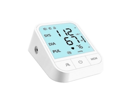 Lurelia Monitor De Pressão Arterial Veterinário Lcd Ajustável Braço Manguito Grande Branco