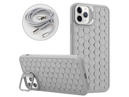 Capa Para Iphone 16 Pro Compatível Com Suporte Magsafe, Capa De Tpu Com Dissipação De Calor E Cordão