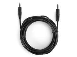 Cabo Mali de áudio 3.5mm macho para macho, extensor auxiliar, 5m, para alto-falante estéreo