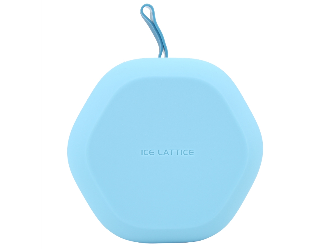 Molde de Gelo de Silicone Mini para Casa com Tampa Azul Claro Diy Bandeja de Gelo Cozinha | S/MARCA