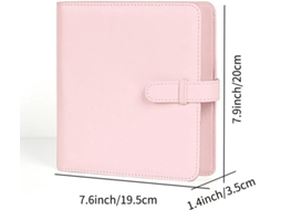 Álbum de Fotos com 288 Bolsos para Filmes de 3, 4 X 2, 8 Polegadas BRILVIBERA (marrom)