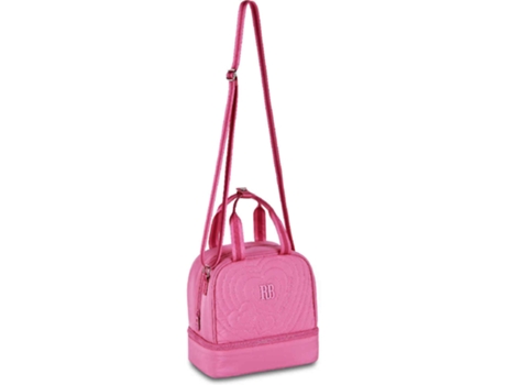 Lancheira Corações Rosa Rebecca Bonbon