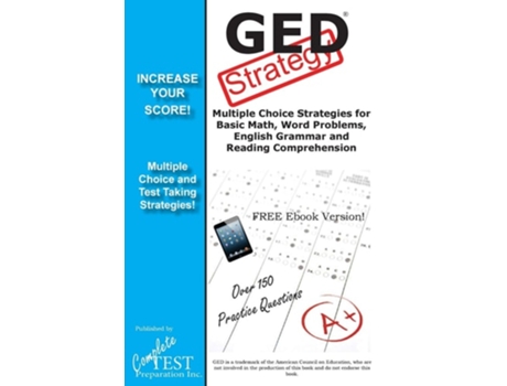 Livro Ged Test Strategy Winning Multiple Choice Strategies For The Ged Test De Complete Test Preparation Inc (inglês)