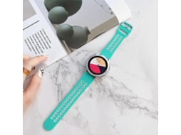 Pulseira De Silicone Bicolor Com Fivela Dupla Para Samsung Galaxy Watch4 40mm