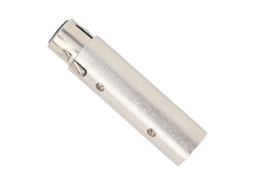 Laxiscreed Connecteur D'extension Xlr 3 Broches Vers 5 Broches En Alliage De Zinc