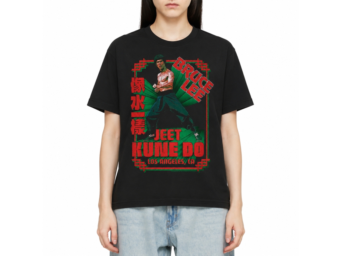 Rockinstone Bruce Lee Enter The Dragon Graphic T-shirt Size:m