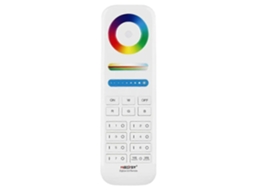 Comando À Distância Para Miboxer 7-zone Smart Control By Fut089z Rgb+cct Zigbee 3.0 Led Bulbsstrip Lights In Home/commercial Spaces