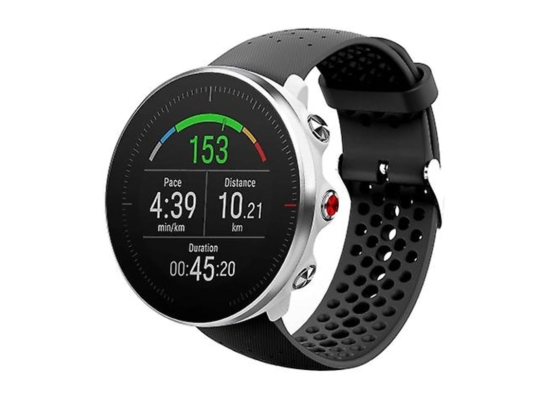 Pulseira De Silicone, Compatível Com Relógio Polar Vantage M, Preta