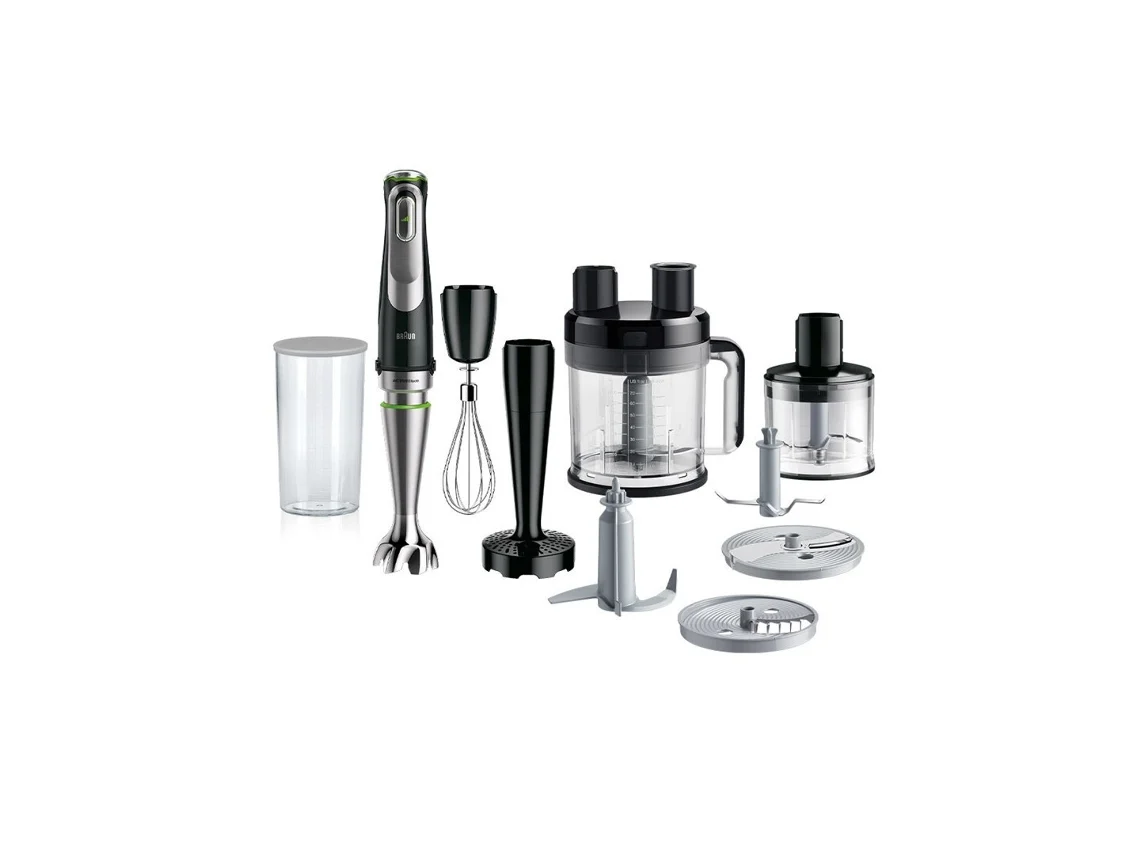Multiquick 9 Mq 9187Xli 0 6 L Varinha Mágica 1200 W Preto Aço Inoxidável BRAUN