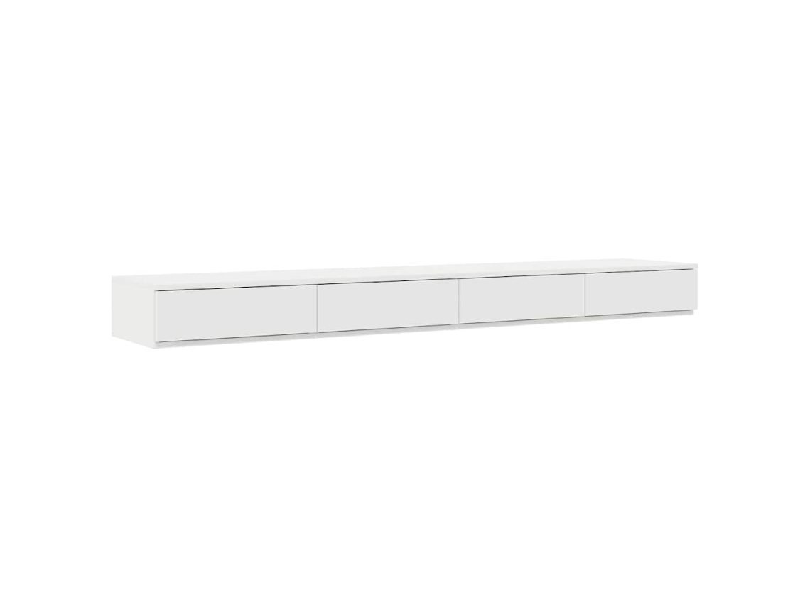 Gavetas de Cama Branco Madeira Processada MAISON EXCLUSIVE 180x36.5x16.5 cm