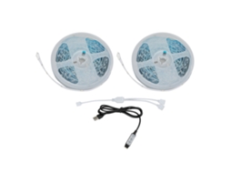 Fita de Led Rgb 5v Usb com Controle de Botões 20m | S/MARCA