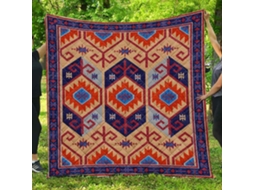 Colcha Acolchoada Fansu Capa de Cama com Ar Condicionado Conjunto Roupa para Sofá Estampa Étnica Mandala Boho,
