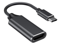 Adaptador Usb C Para Hdmi Tipo C Para Adaptador Hdmi 4k Com Saída De Áudio De Vídeo Preto Bestvite