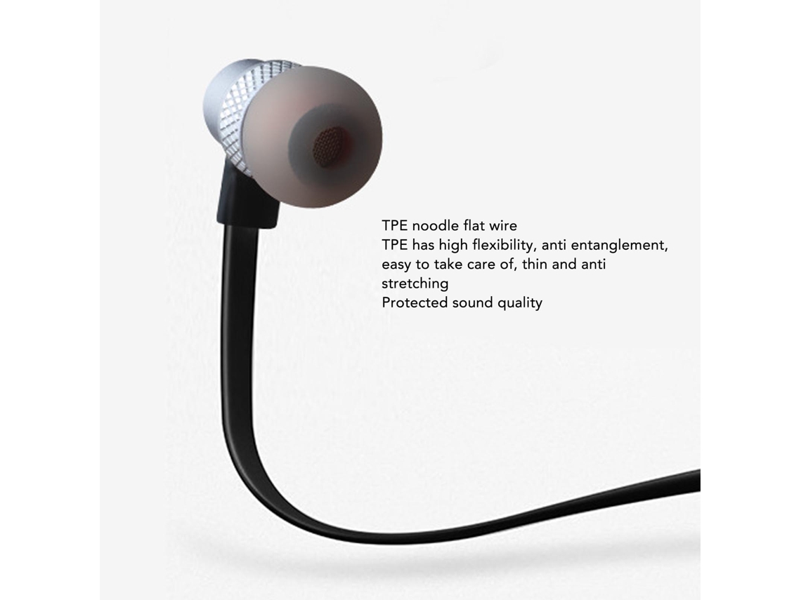 Aetheria fones de Ouvido Bluetooth Esportivos Estéreo Hifi Cancelamento de Ruído Leve Colar Sem Fio