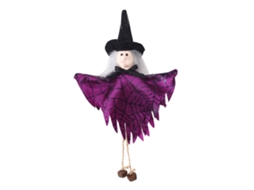 Decoração De Halloween Laxiscreed Com Abóbora, Fantasma E Boneca De Bruxa Para Festa