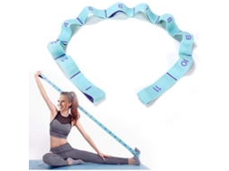 Faixa AQUAFORGE 11 laços 125x4cm para Ioga, Pilates e dança