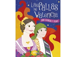 Livro Fallas De Valencia Para Colorear Y Pegar (Espanhol)