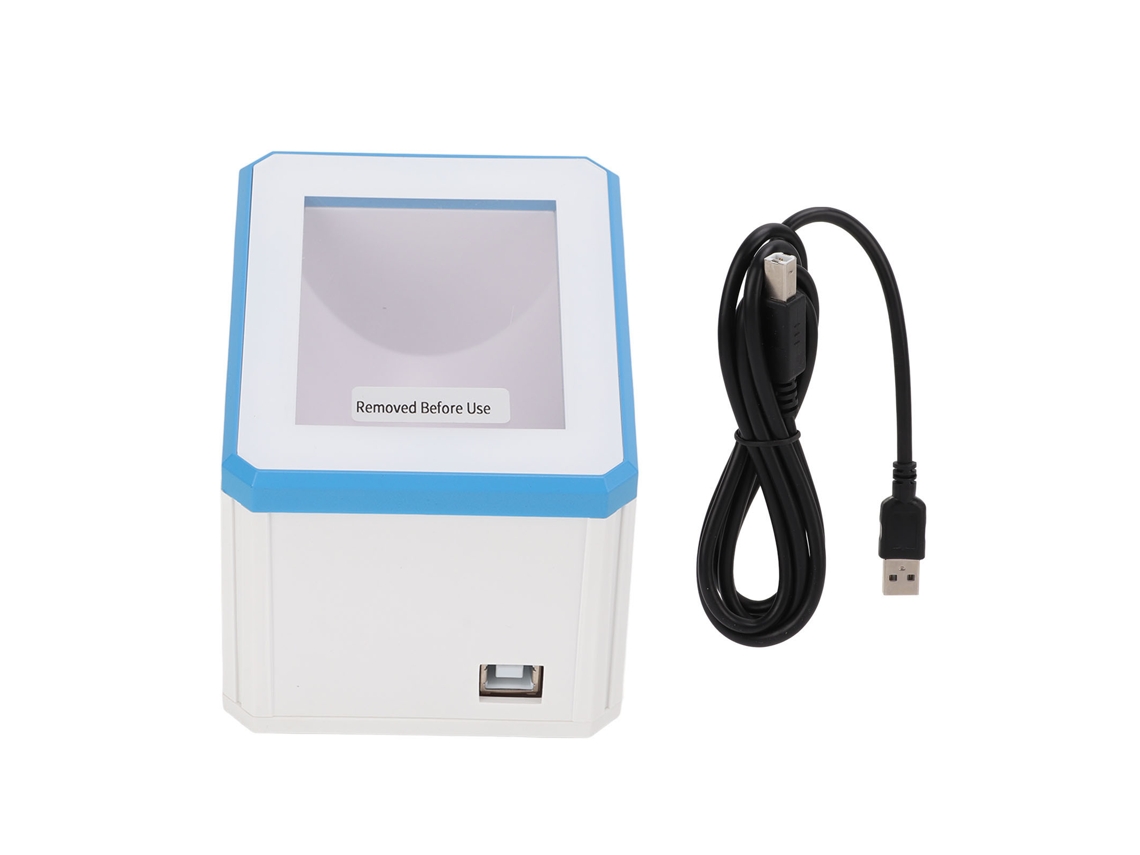 Scanner De Código Qr 2d, Omnidirecional A 360 Graus, Sem Mãos