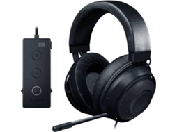 Auscultadores Gaming com Fio RAZER Kraken Tournament (Over Ear - PC - Preto)