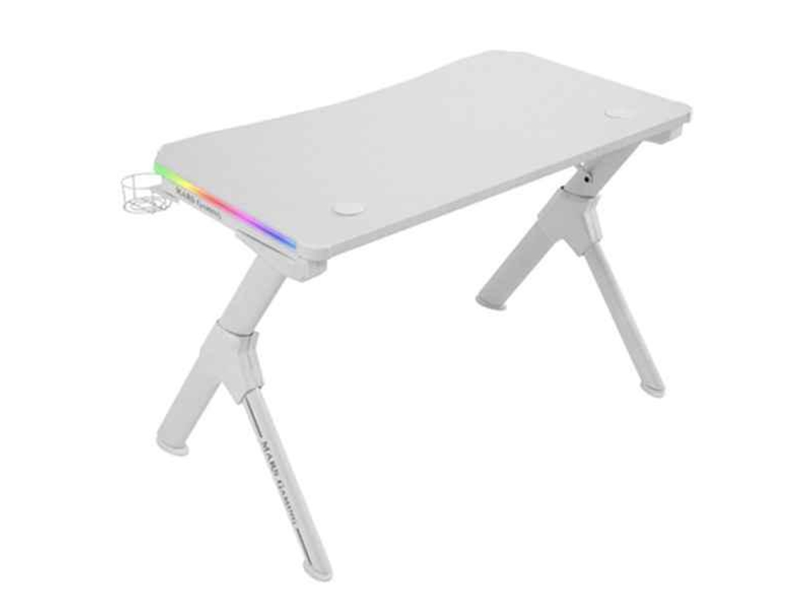 Mars Gaming Mgdrgbw Mesa de Computador Branco