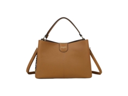 Bolsa De Mão Texturizada Para Mulher Coleção Aurélia Com Porta-charms Decorativo