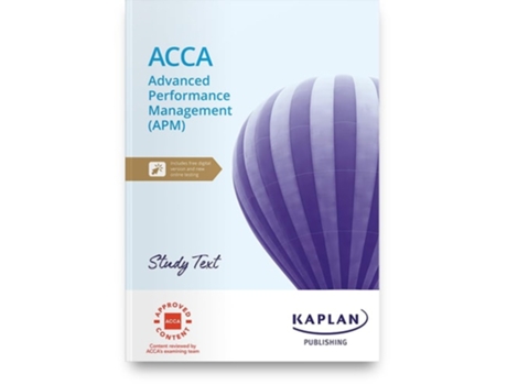 Livro ADVANCED PERFORMANCE MANAGEMENT STUDY TXT de KAPLAN (Inglês)
