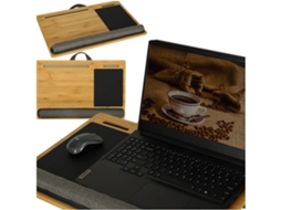 Suporte De Mesa Para Laptop Em Madeira Aquaforge