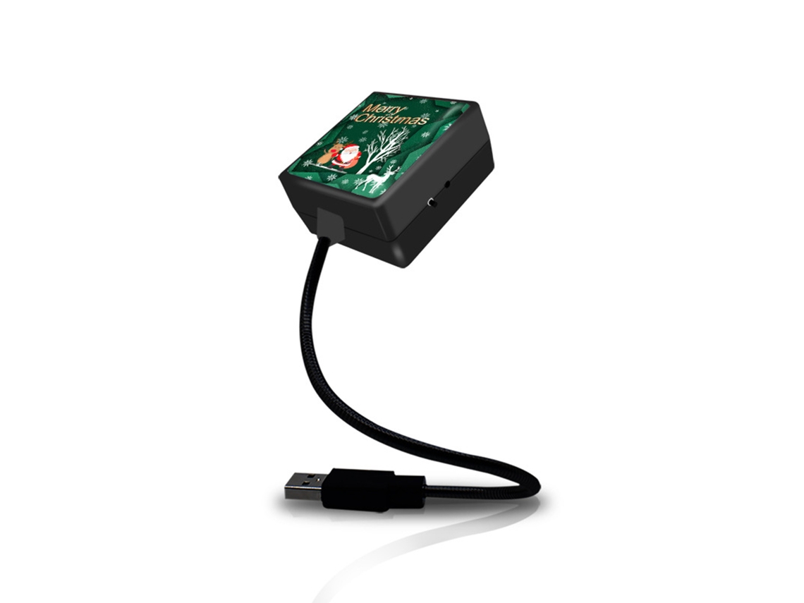 Projetor De Luz Led Usb Para Carro Decoração De Natal