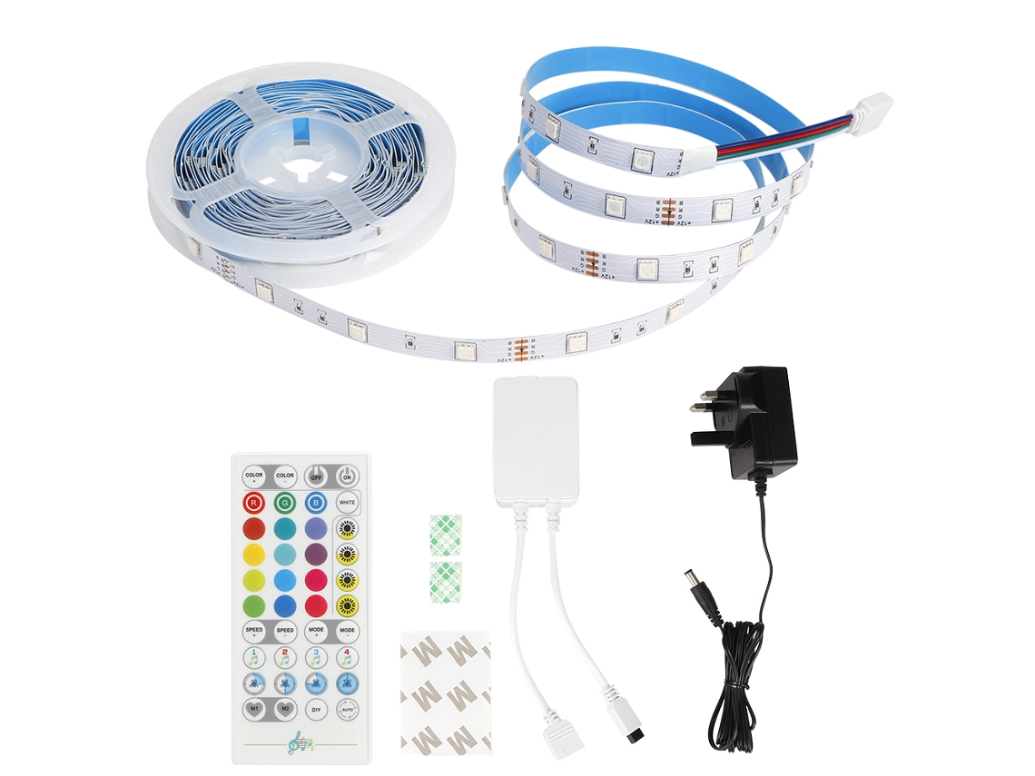 Fita de Luz 5m 150led Wifi Controle Remoto S/MARCA