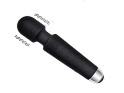 Bestvite Vibrador, Personal Massager Massageador De Mão Sem Fio, Massagem Elétrica Recarregável (preto)
