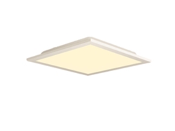 Lâmpada de Teto Led para Sala de Estar Painel Branco Plano 60 * 60 Cm 40 W Lâmpada de Teto Retangular 3000 K NETTLIFE