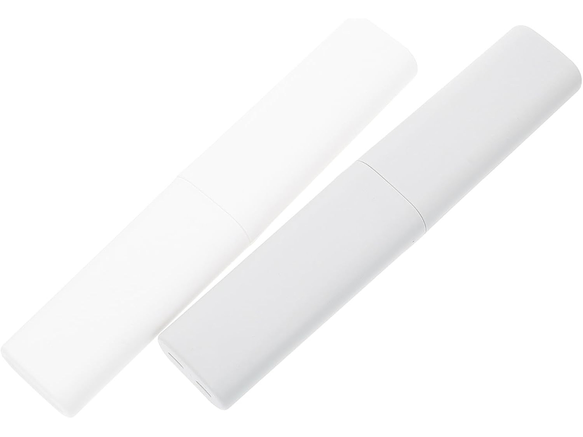 Estojo Para Escovas De Dentes Com 4 Peças, Respirável E Fácil De Transportar, Mantém As Escovas Secas, Para Viagens E
